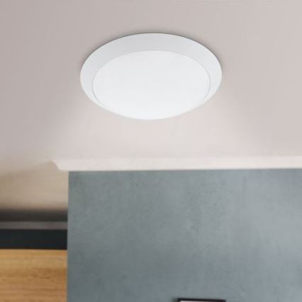 Eglo 97254 - LED vannas istabas griestu lampa PILONE LED/11W/230V balta IP44