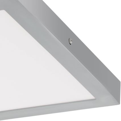 Eglo - LED griestu gaismeklis 1xLED/25W/230V sudraba leņķis