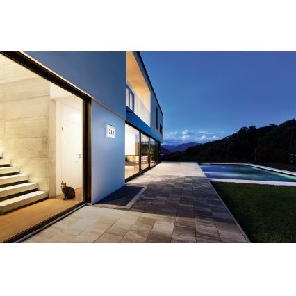 Eglo - Saules mājas numurs LED/2W/3,7V 2000 mAh IP44