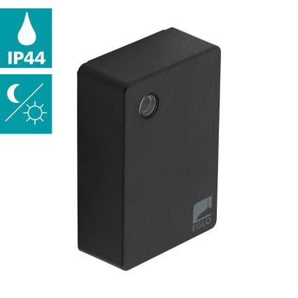 Eglo - Krēslas sensors 2-100 lux melna IP44