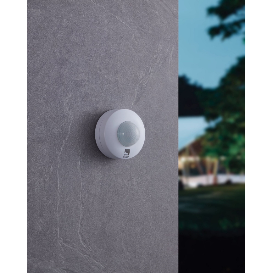Eglo - Āra kustību sensors 12 m balts IP44