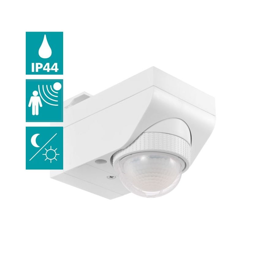 Eglo 97466 - Ārējais kustību un krēslas sensors DETECT ME 4 12 m balts IP44