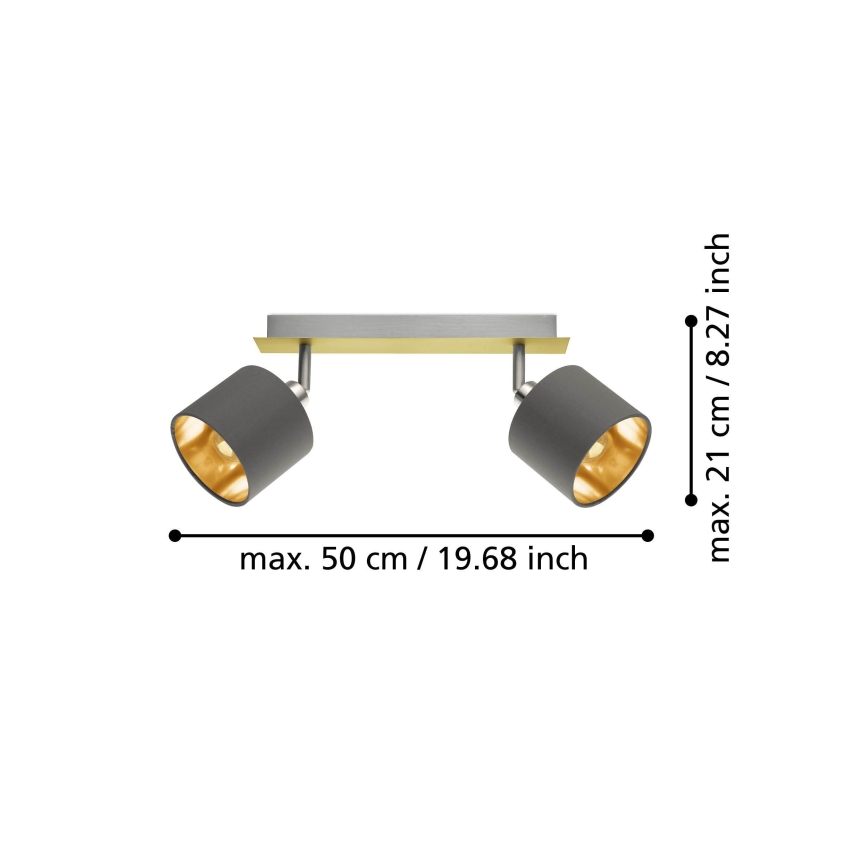 Eglo - Lampa 2xE14/10W/230V
