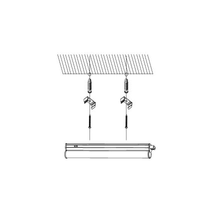 Eglo - LED virtuves zem skapīšu gaismeklis LED/3,2W/230V