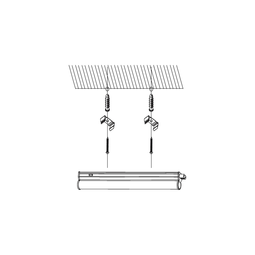 Eglo - LED virtuves zem skapīšu gaismeklis LED/3,2W/230V