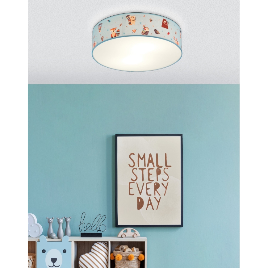 Eglo - Bērnu griestu lampa 2xE27/40W/230V