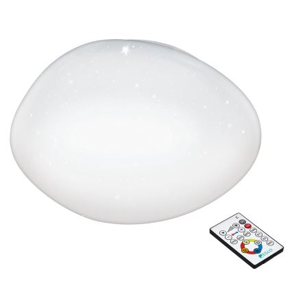 Eglo - LED griestu gaismeklis ar regulējamu spilgtumu LED/21W/230V Ø 45 cm + tālvadības pults