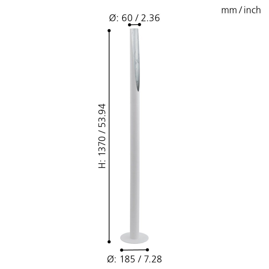 Eglo - LED Grīdas stāvlampa 1xGU10/4,5W/230V