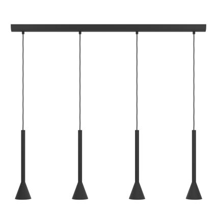 Eglo - LED lustra ar auklu 4xGU10/5W/230V