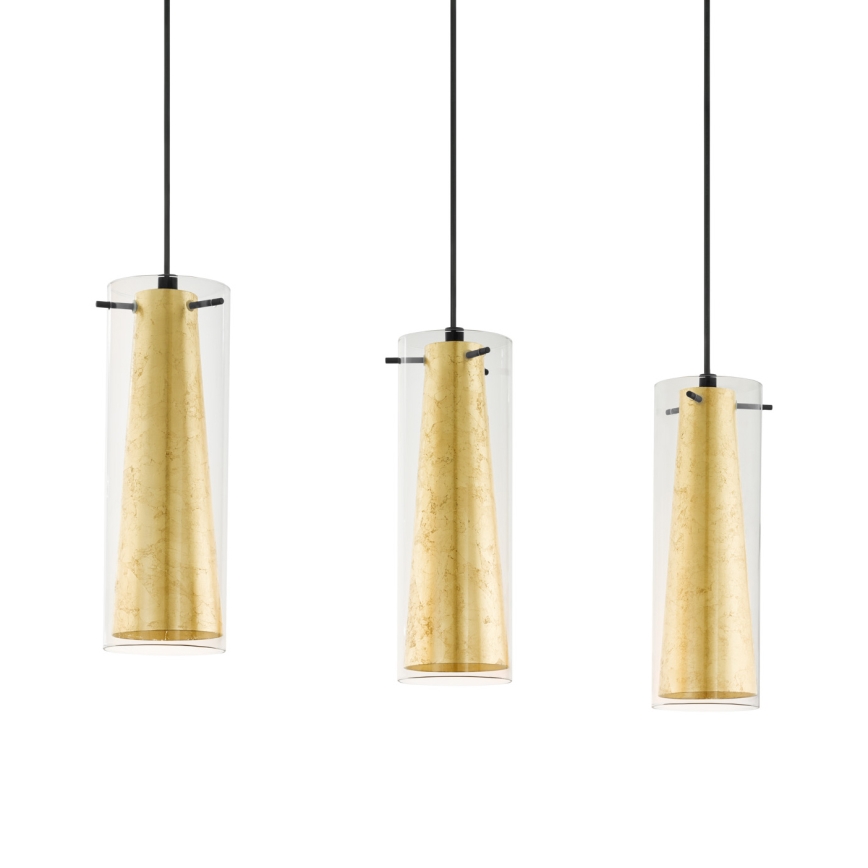 Eglo - Lustra ar auklu 3xE27/60W/230V
