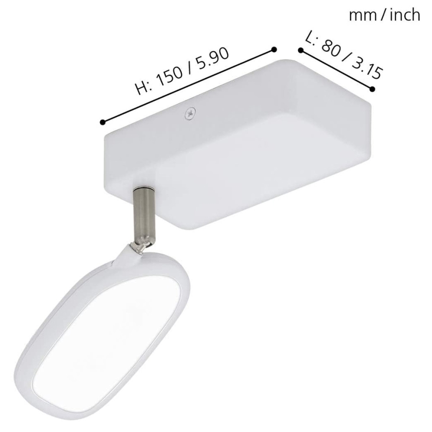 Eglo - LED RGB Starmetis PALOMBARE-C 1xLED/5W/230V