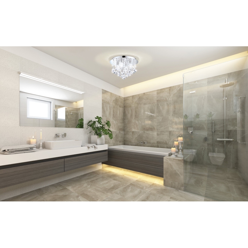 Eglo - LED Vannas istabas lampa 8xG9/3W/230V IP44