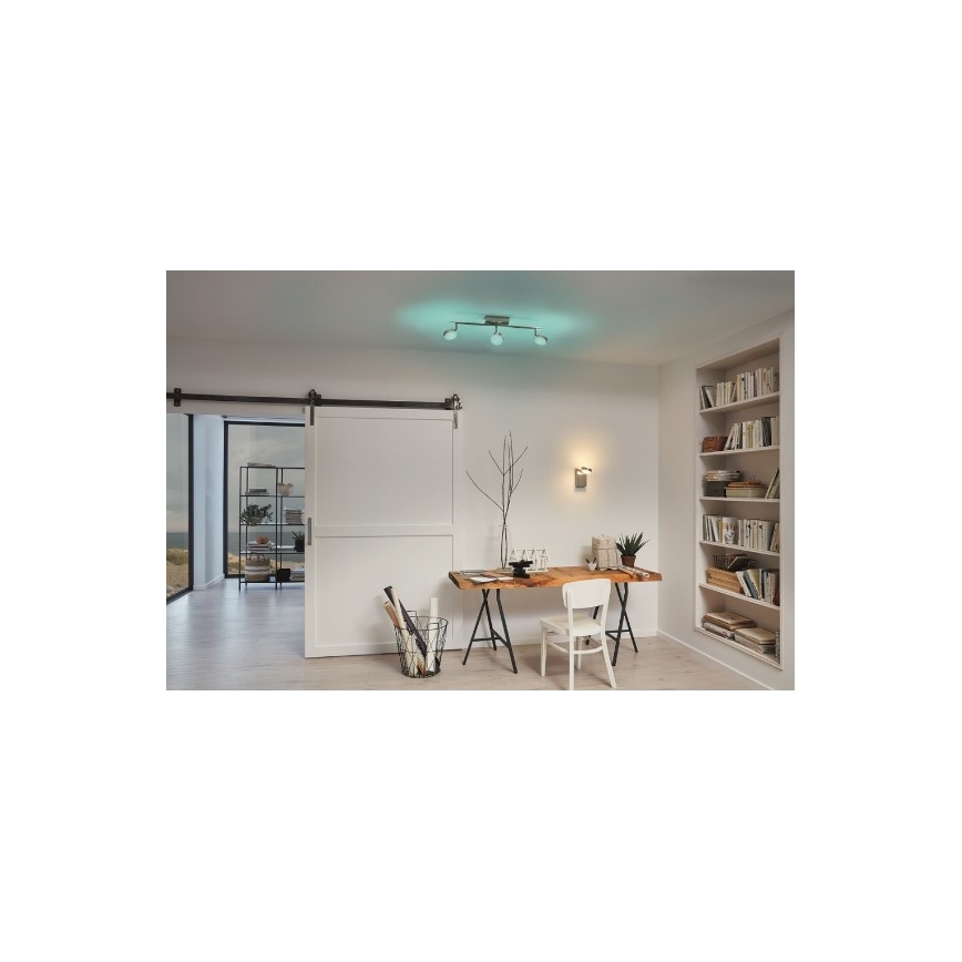 Eglo - LED RGB virsmas gaismeklis CORROPOLI-C 3xLED/5W/230V