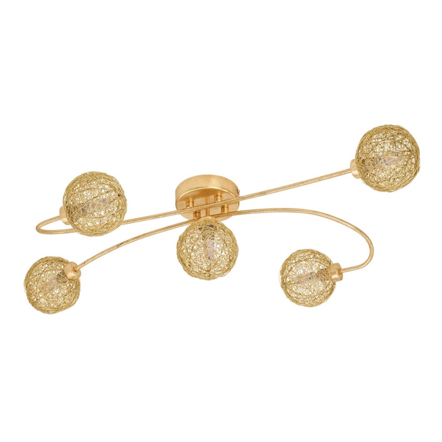 Eglo 97726 - LED uz virsmas piestiprināma griestu lustra CARIS 1 5xG9/3W/230V