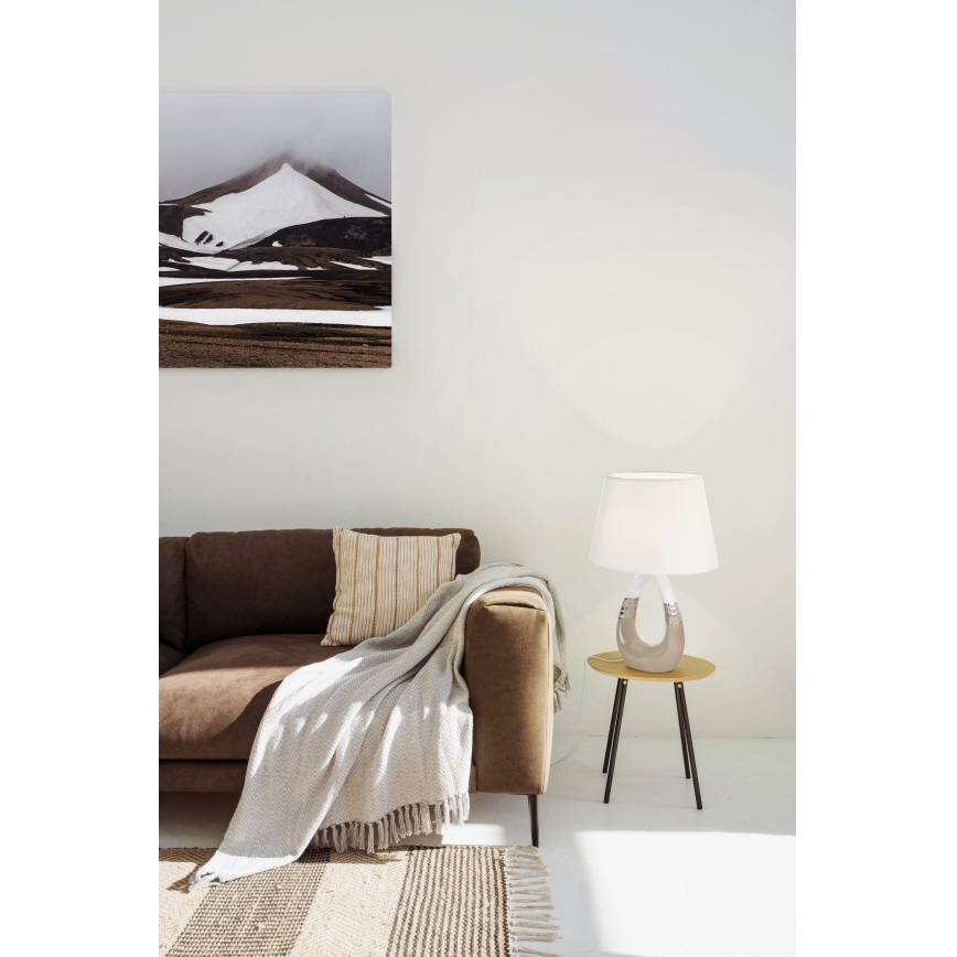 Eglo 97775 - Galda lampa BELLARIVA 1 1xE14/40W/230V