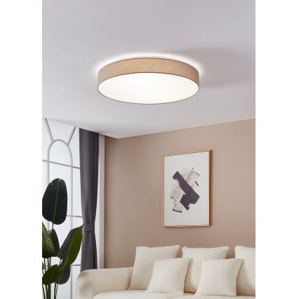 Eglo - LED Aptumšojama griestu lampa LED/60W/230V + tālvadības pults