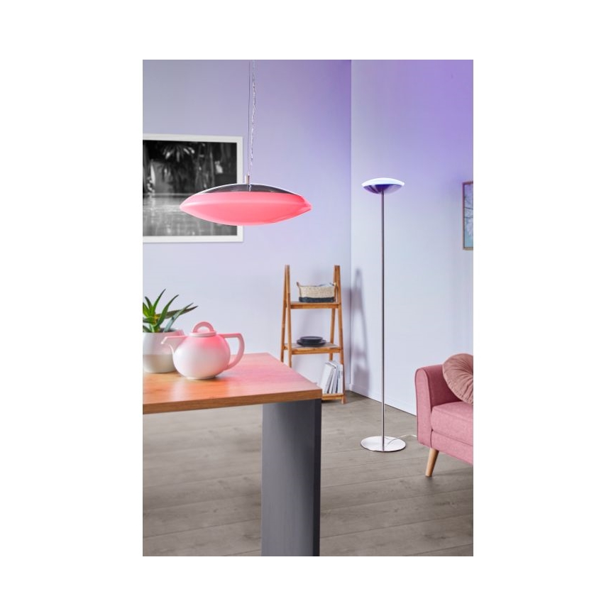 Eglo 97812 - LED RGB Aptumšojama lustra ar auklu FRATTINA-C 1xLED/27W/230V