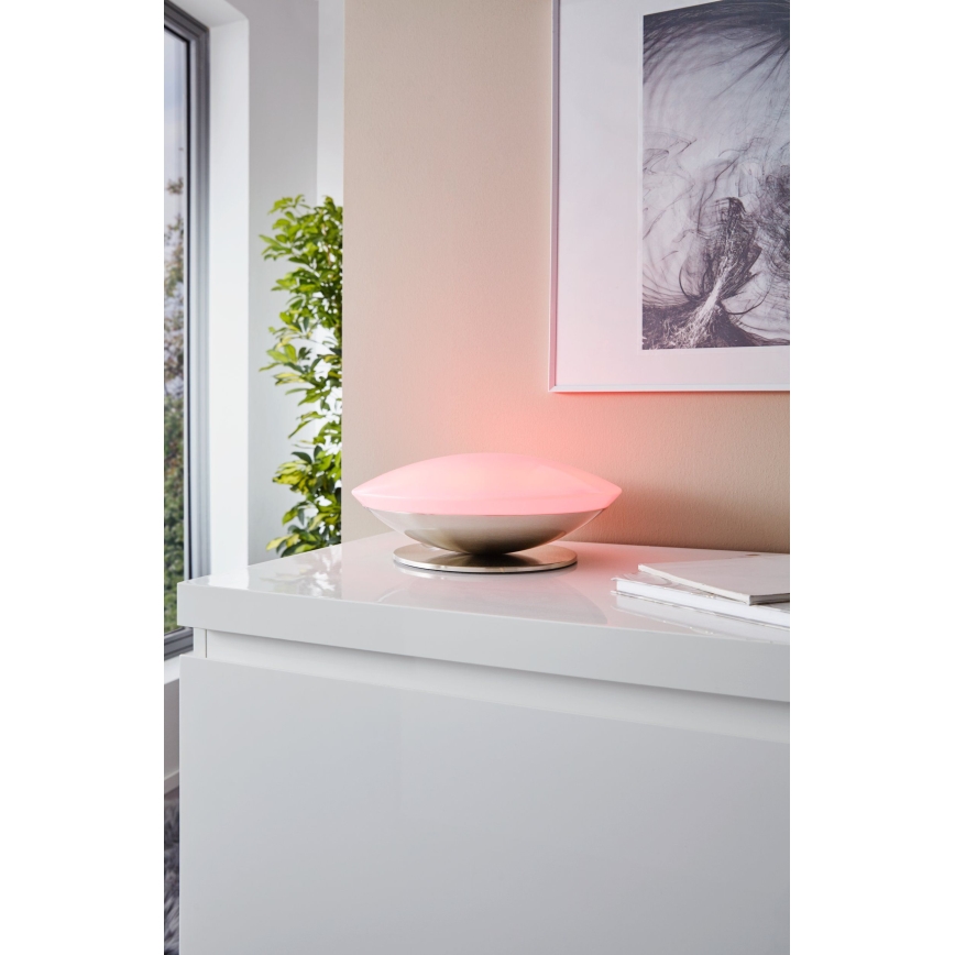 Eglo 97813 - LED RGB Aptumšojama galda lampa FRATTINA-C 1xLED/18W/230V
