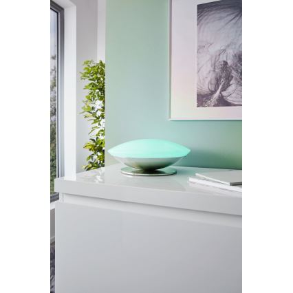 Eglo 97813 - regulējama LED RGB galda lampa FRATTINA-C LED/18W/230V