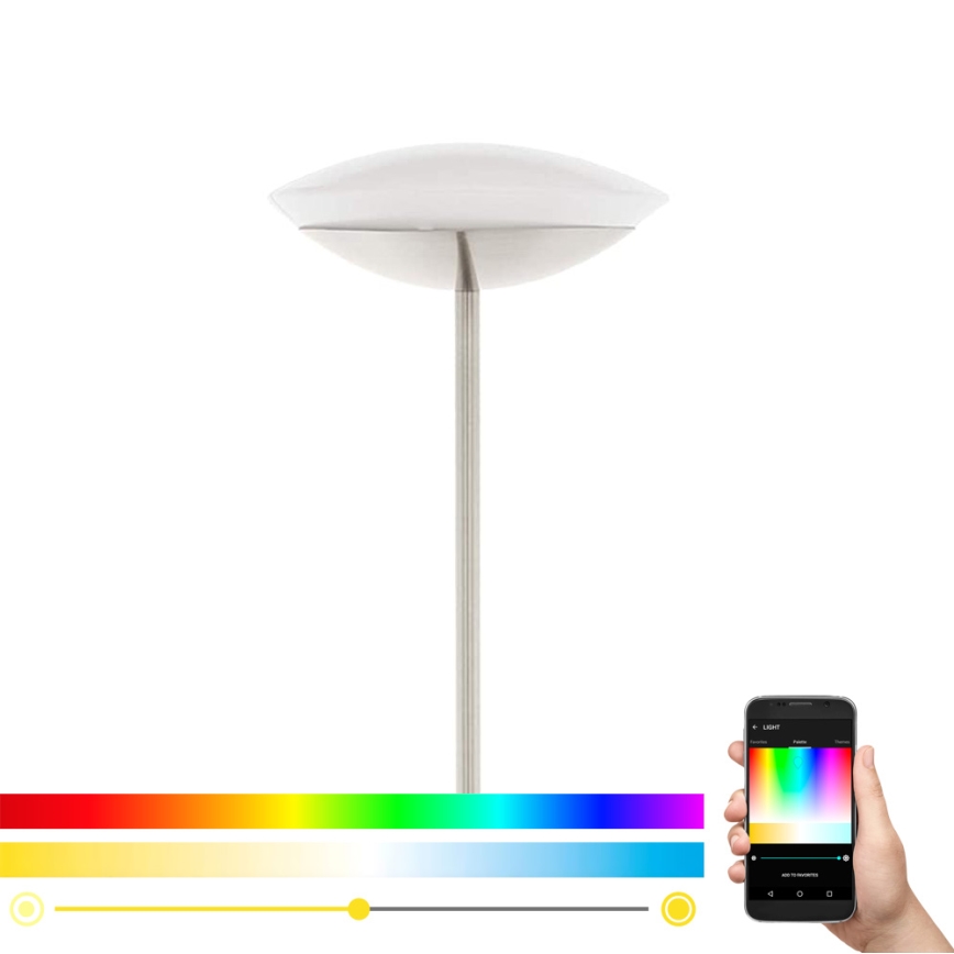 Eglo 97814 - RGB LED regulējama stāvlampa FRATTINA-C 1xLED/18W/230V