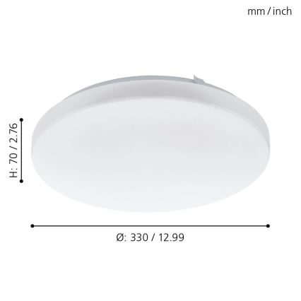 Eglo - LED Griestu lampa LED/14,6W/230V