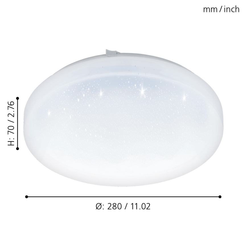 Eglo - LED Griestu gaismeklis LED/11,5W/230V