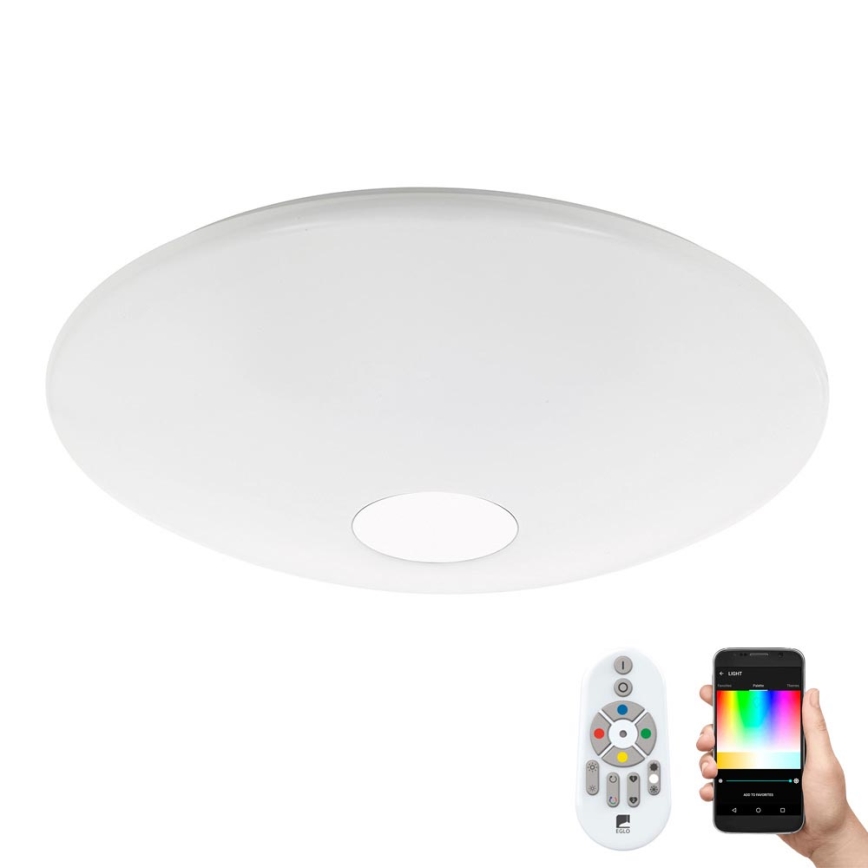 Eglo 97918 - LED RGB Aptumšojama griestu lampa TOTARI-C LED/34W/230V + tālvadības pults