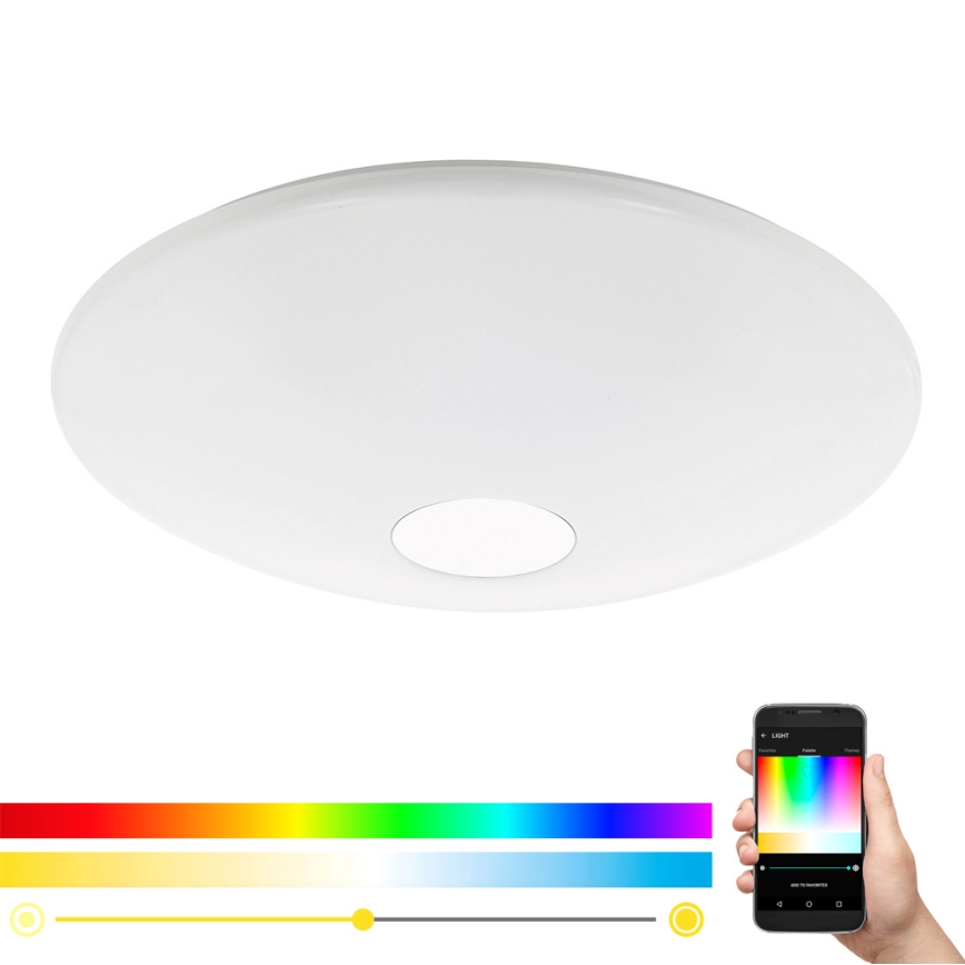 Eglo 97918 - LED RGB Aptumšojama griestu lampa TOTARI-C LED/34W/230V + tālvadības pults