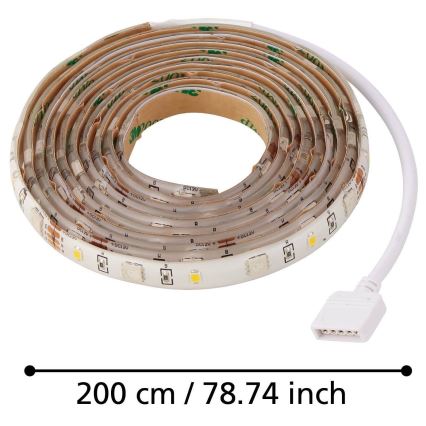 Eglo - RGB LED Aptumšojama josla LED/10W/230V IP20 2m