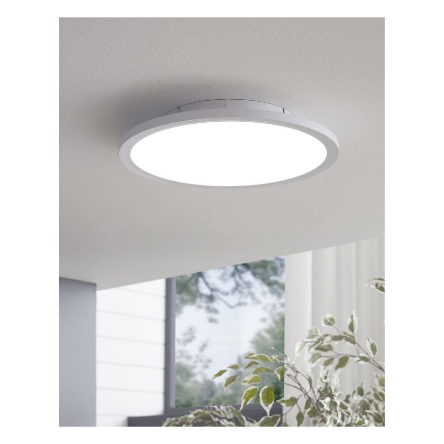 Eglo - LED RGBW Griestu gaismeklis SARSINA-C LED/16W/230V + tālvadības pults