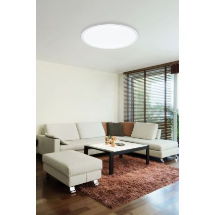 Eglo - LED RGBW Griestu gaismeklis SARSINA-C LED/34W/230V + tālvadības pults