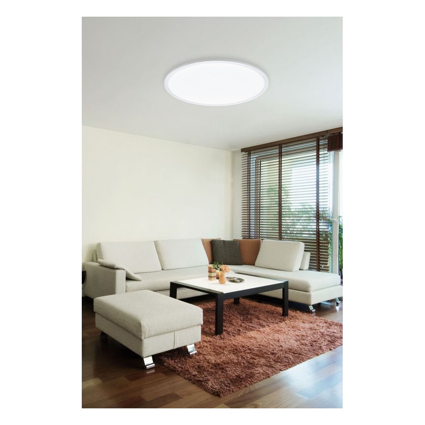 Eglo - LED RGBW Griestu gaismeklis SARSINA-C LED/34W/230V + tālvadības pults