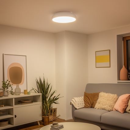 Eglo 98045 - RGB LED griestu gaismeklis ar regulējamu spilgtumu RIODEVA-C LED/27W/230V