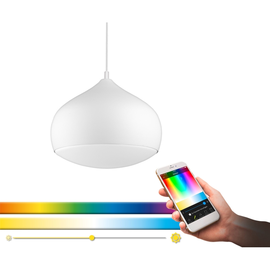 Eglo - LED RGBW Aptumšojama lustra uz auklas COMBA-C LED/18W/230V Bluetooth