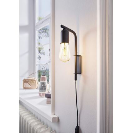 Eglo 98064 - Sienas gaismeklis ADRI 1xE27/60W/230V