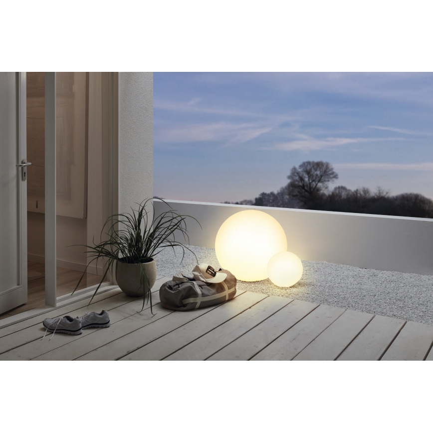 Eglo - Āra grīdas lampa 1xE27/40W/230V IP65 ø600