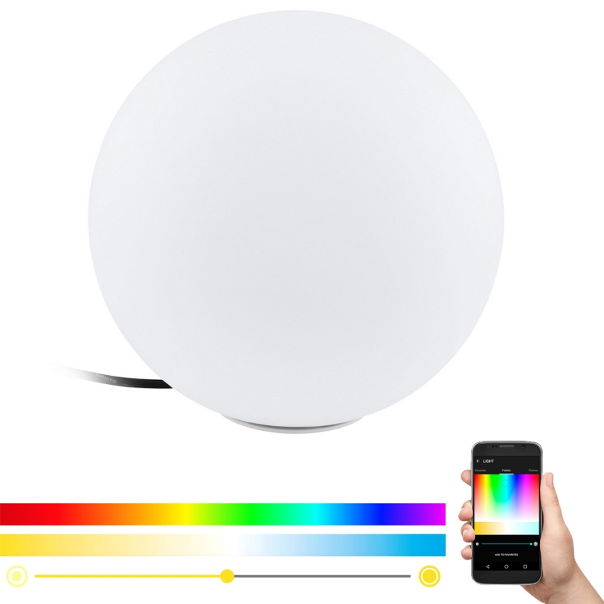 Eglo 98105 - LED RGBW āra lampa MONTEROLO-C 1xLED/9W/230V IP65 Ø300