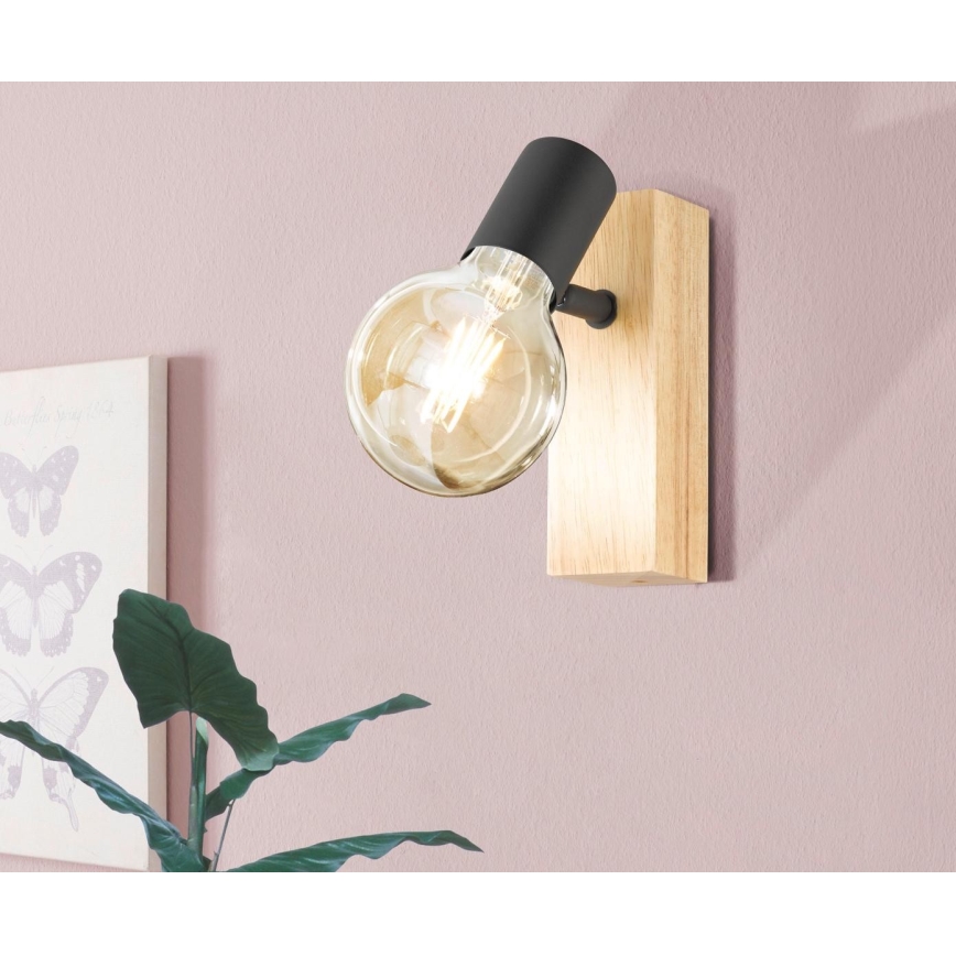 Eglo - Sienas lampa TOWNSHEND 1xE27/10W/230V