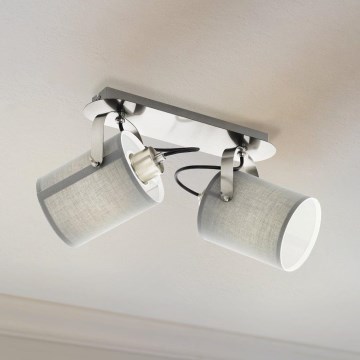 Eglo 98139 - Virziena gaismeklis VILLABATE 2xE27/10W/230V