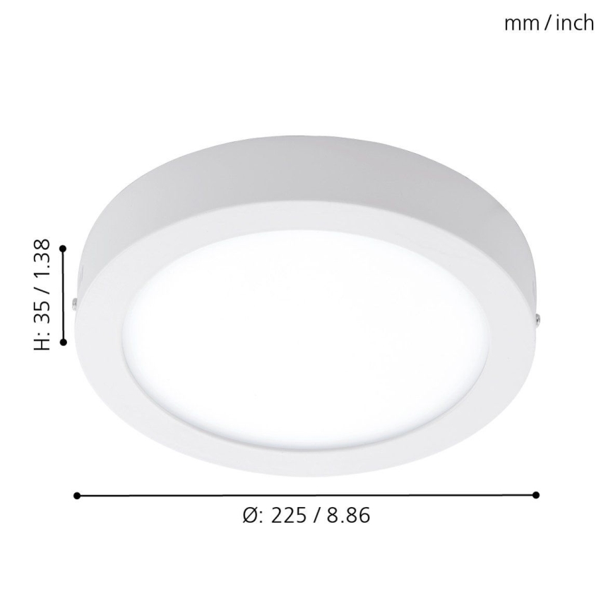 Eglo - LED Aptumšojams āra gaismeklis ARGOLIS-C LED/16,5W/230V IP44