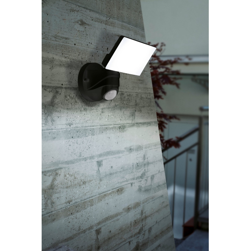 Eglo - LED Āra gaismeklis ar sensoru LED/15W/230V IP44