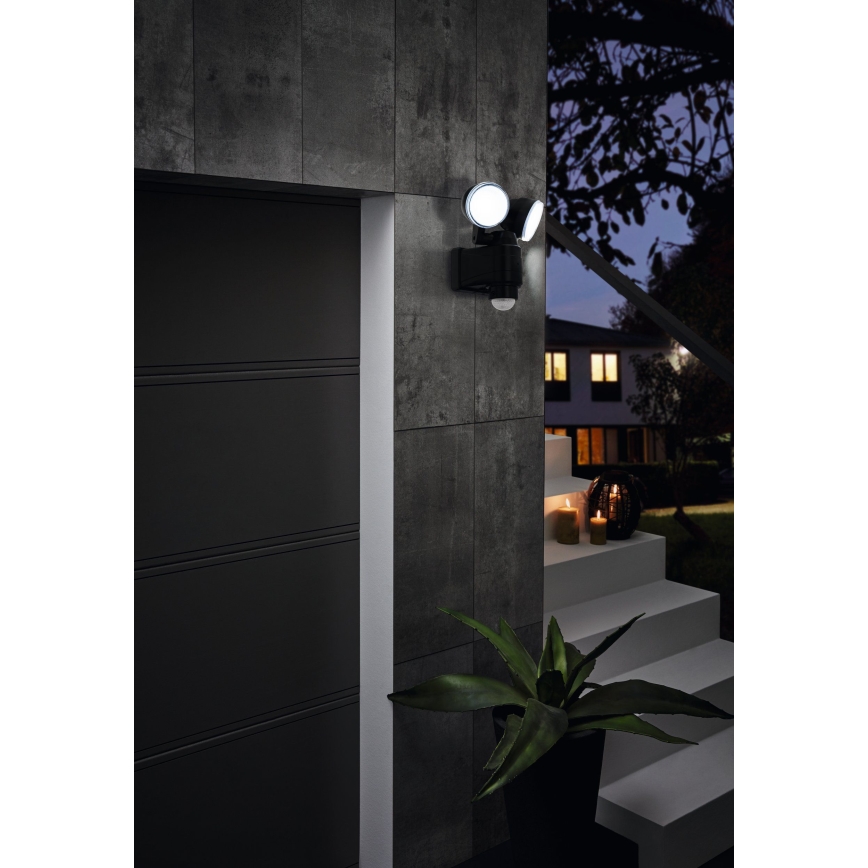 Eglo - LED Āra gaismeklis ar sensoru 2xLED/4W/4xLR1IP44