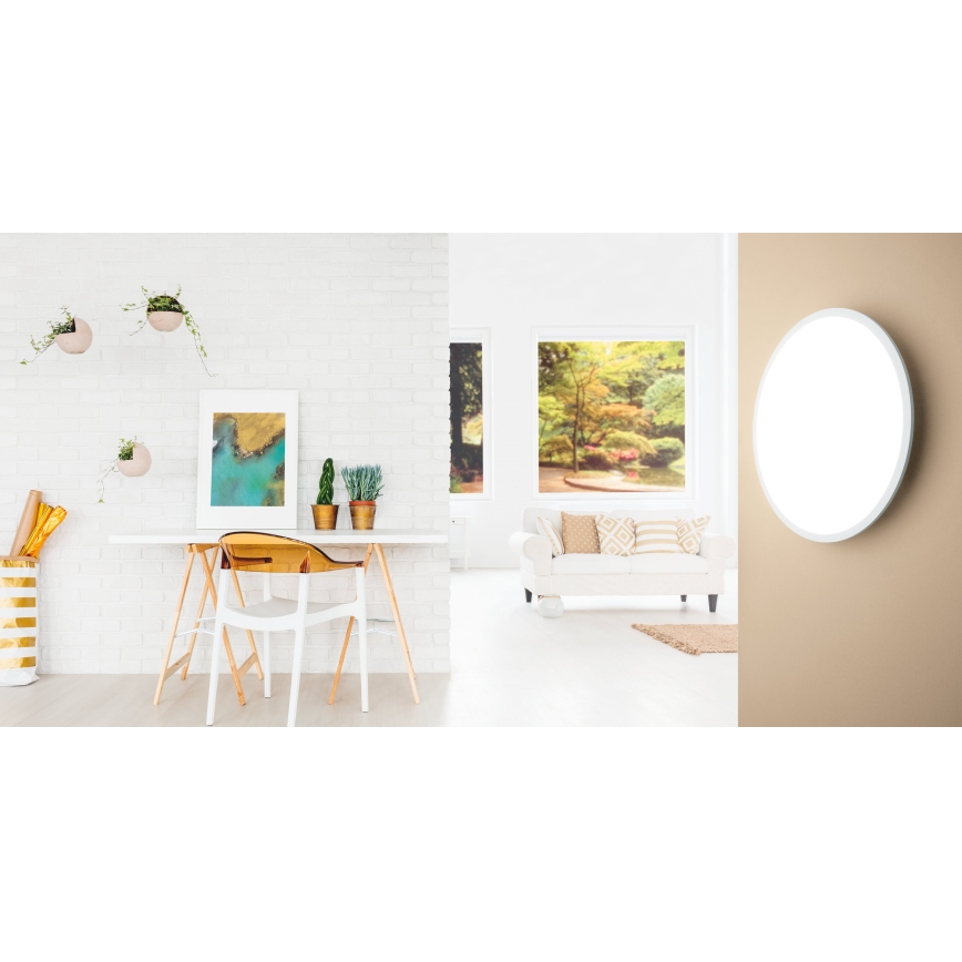 Eglo - LED Regulējams griestu gaismeklis LED/19,5W/230V ar tālvadības pulti