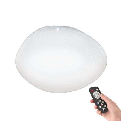 Eglo - LED Aptumšojama griestu lampa LED/24W/230V + tālvadības pults