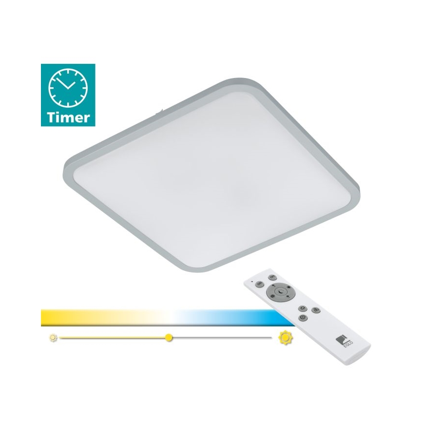 Eglo - LED Regulējams griestu gaismeklis LED/30W/230V ar tālvadības pulti