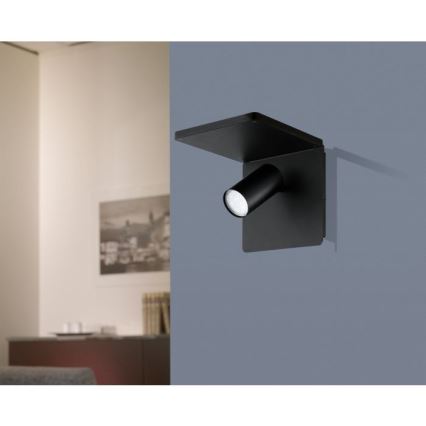 Eglo - LED sienas gaismeklis ar bezvadu uzlādi 1xGU10/5W/230V