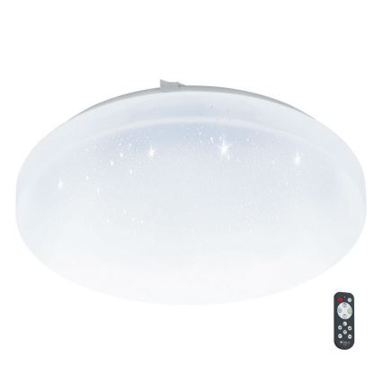 Eglo - LED Aptumšojama vannas istabas lampa LED/12W/230V IP44 + tālvadības pults