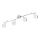 Eglo 98345 - LED lampa SALTO 4xG9/3W/230V