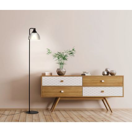 Eglo 98387 - Grīdas lampa BELESER 1xE27/60W/230V