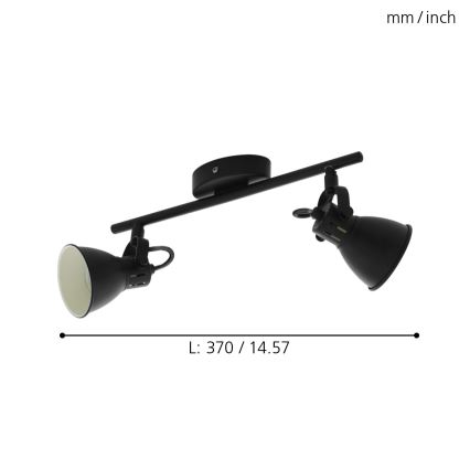 Eglo - LED lampa 2xGU10/3,3W/230V